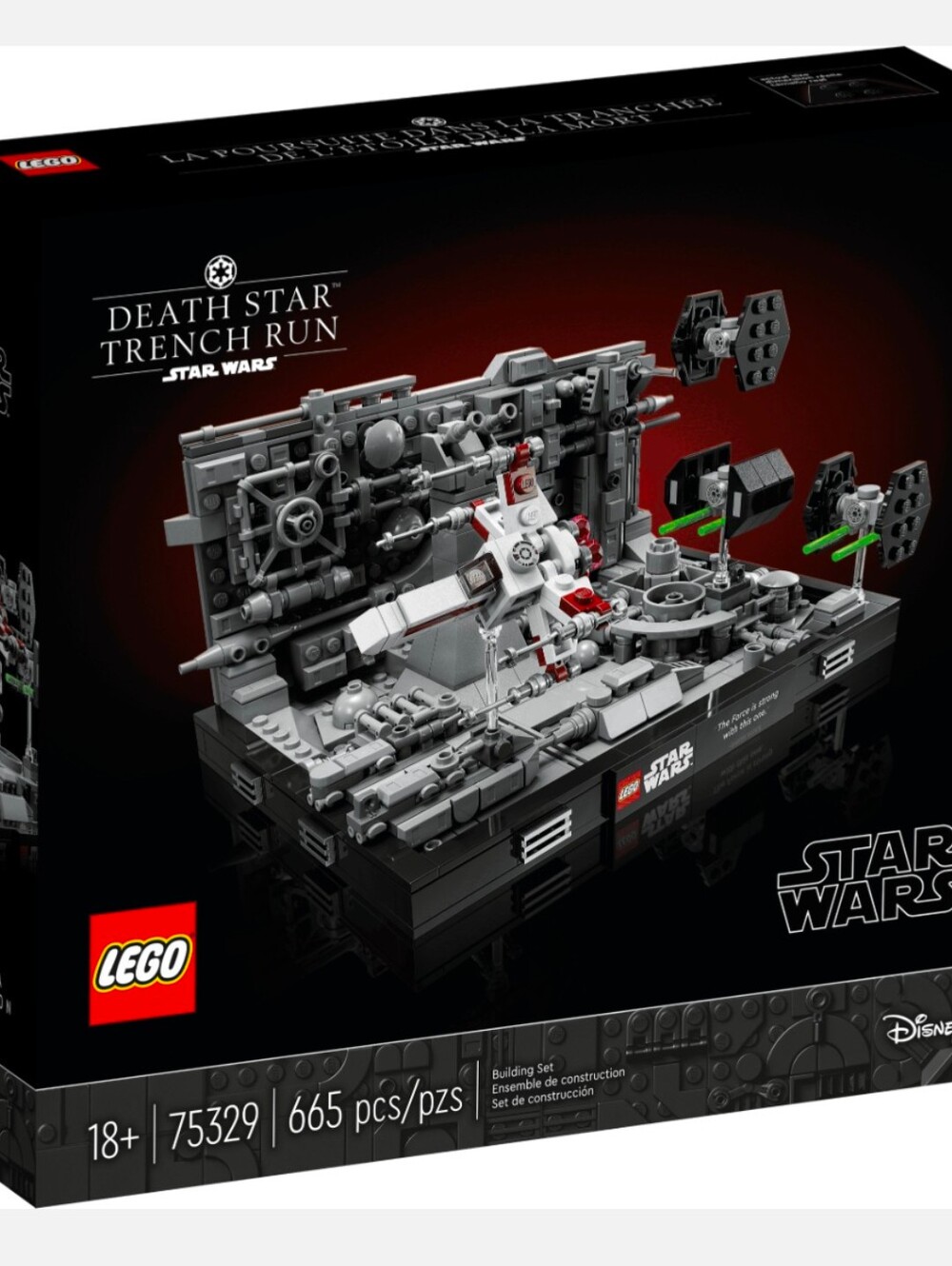 LEGO Star Wars: Death Star Trench Run Diorama (75329)